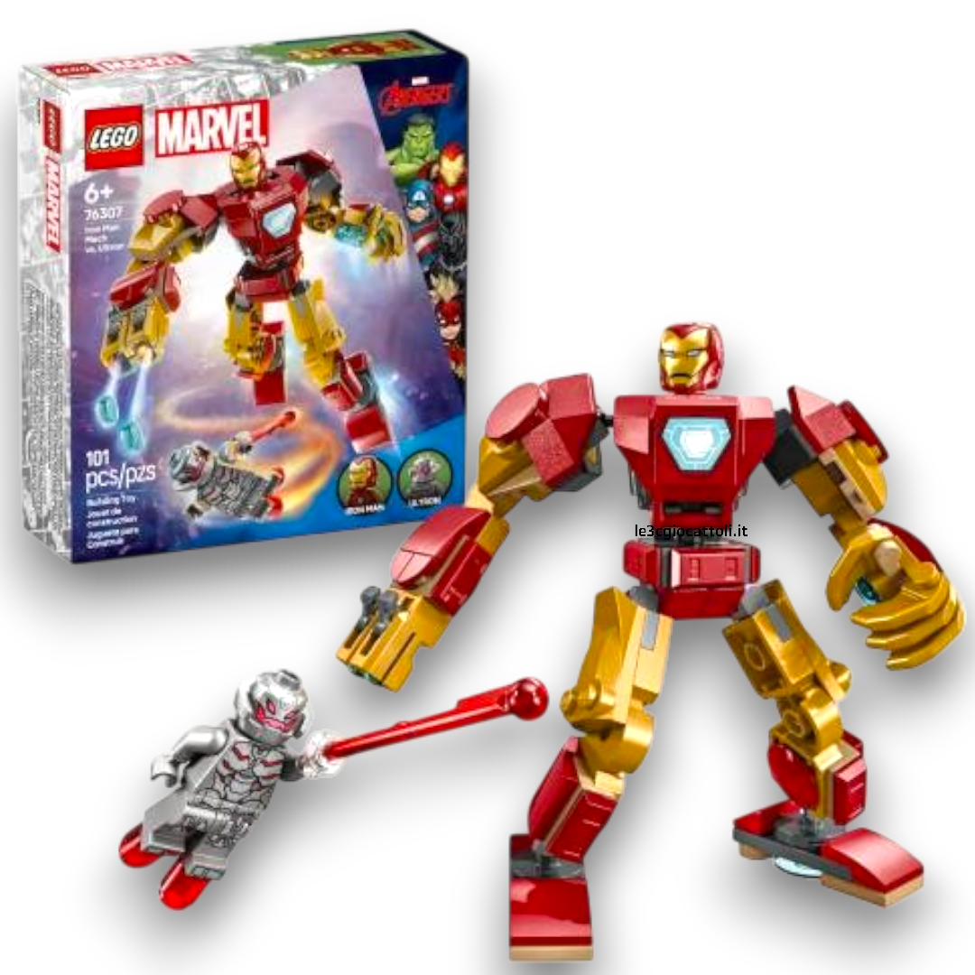 Lego Marvel 76307 Iron Man Mech vs Ultron