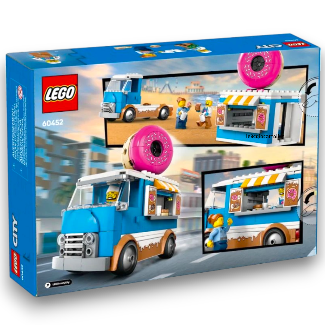 Lego City 60452 Furgone delle Ciambelle