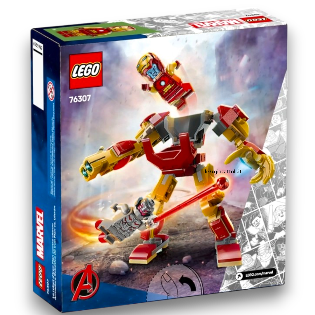 Lego Marvel 76307 Iron Man Mech vs Ultron