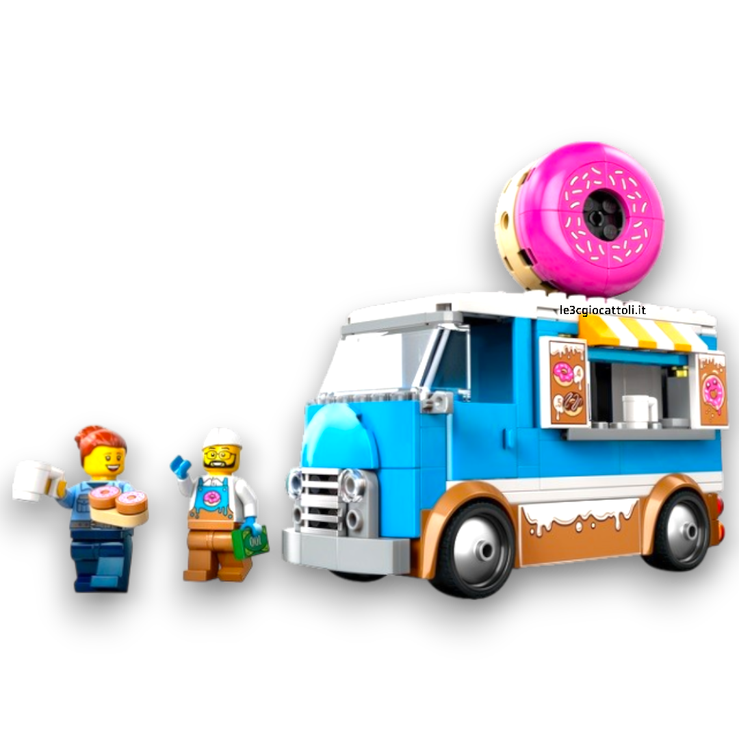 Lego City 60452 Furgone delle Ciambelle