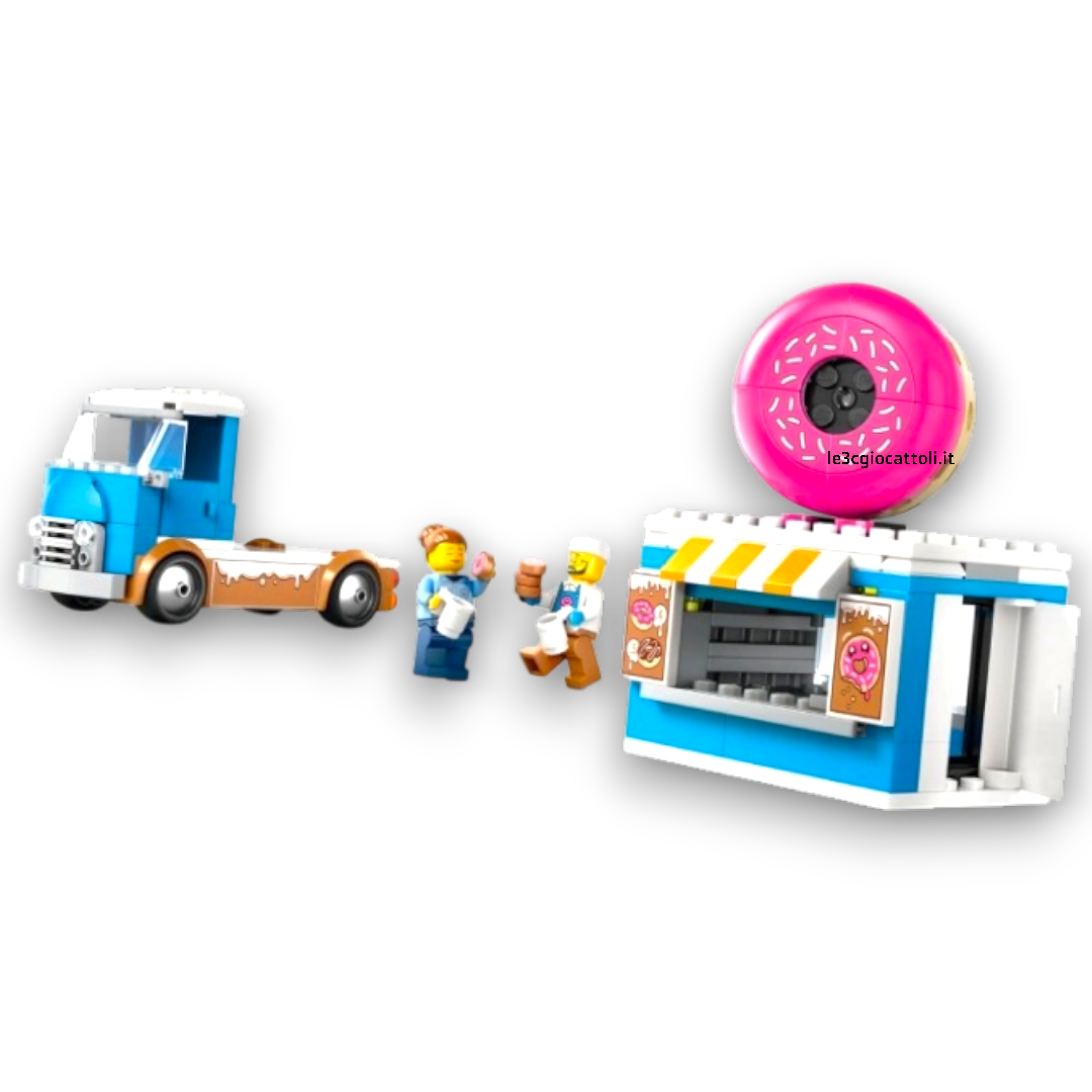 Lego City 60452 Furgone delle Ciambelle