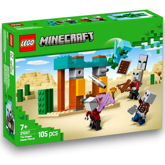 Lego Minecraft 21267 La Pattuglia del Deserto