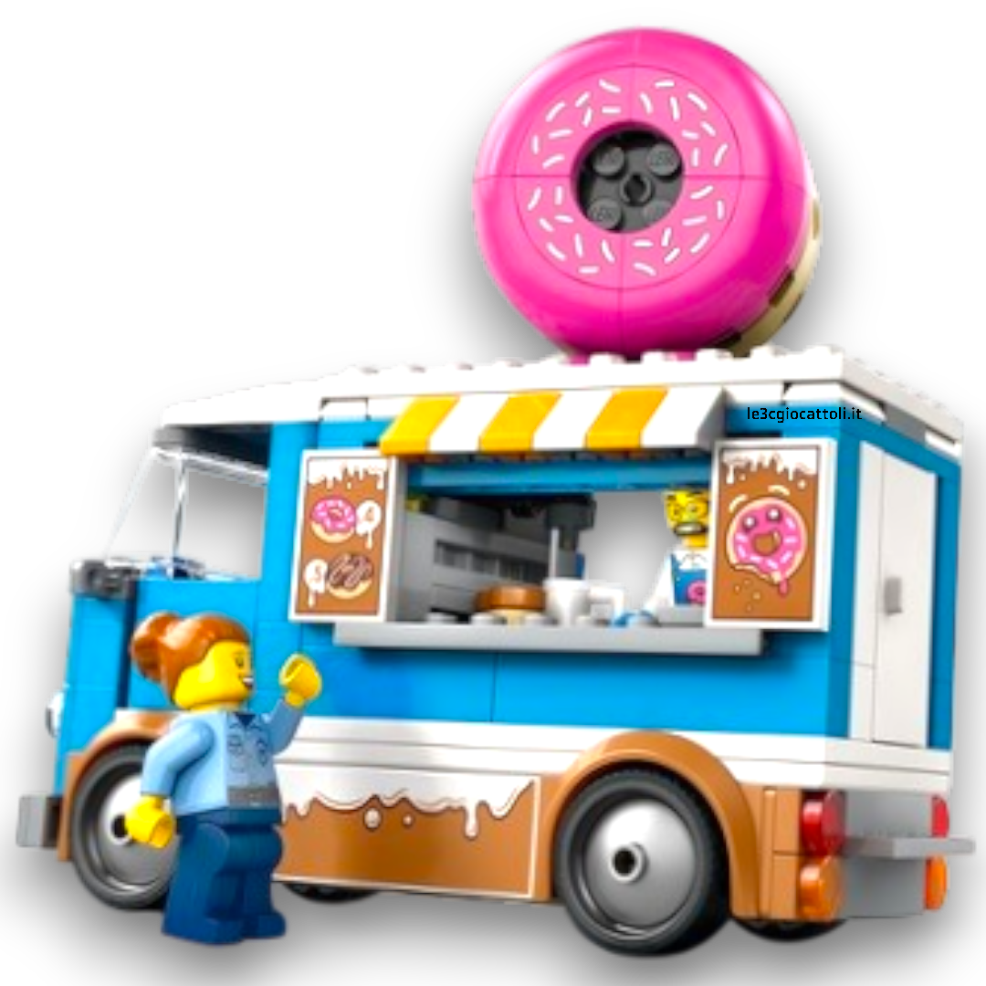 Lego City 60452 Furgone delle Ciambelle