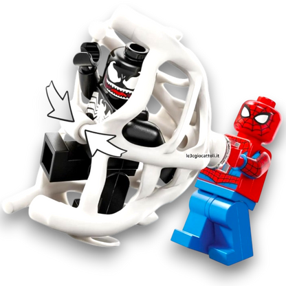 Lego Marvel 76309 Spiderman Vs Bolide di Venom