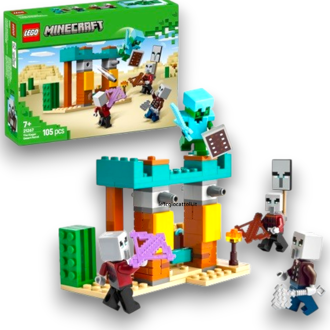 Lego Minecraft 21267 La Pattuglia del Deserto