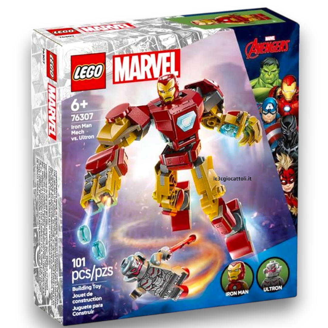 Lego Marvel 76307 Iron Man Mech vs Ultron