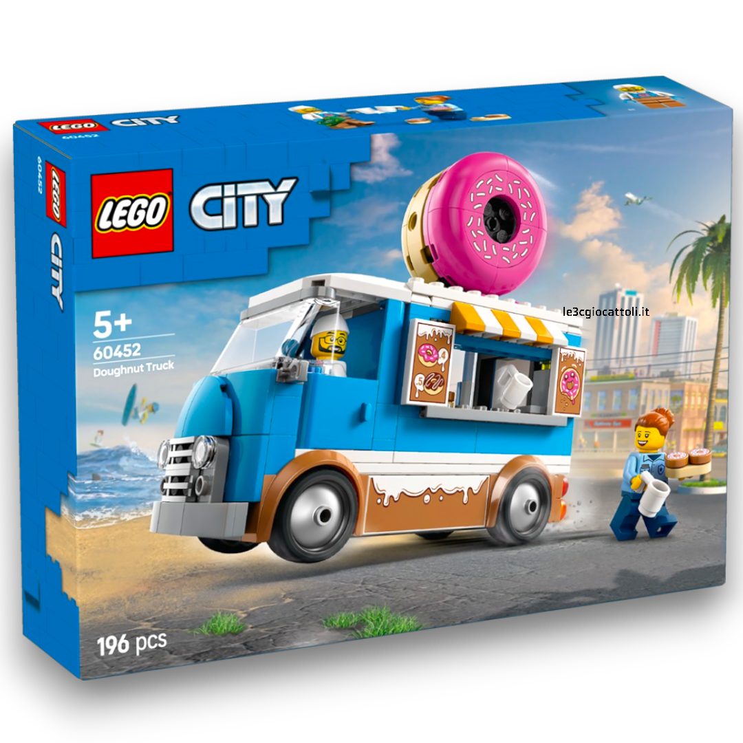 Lego City 60452 Furgone delle Ciambelle
