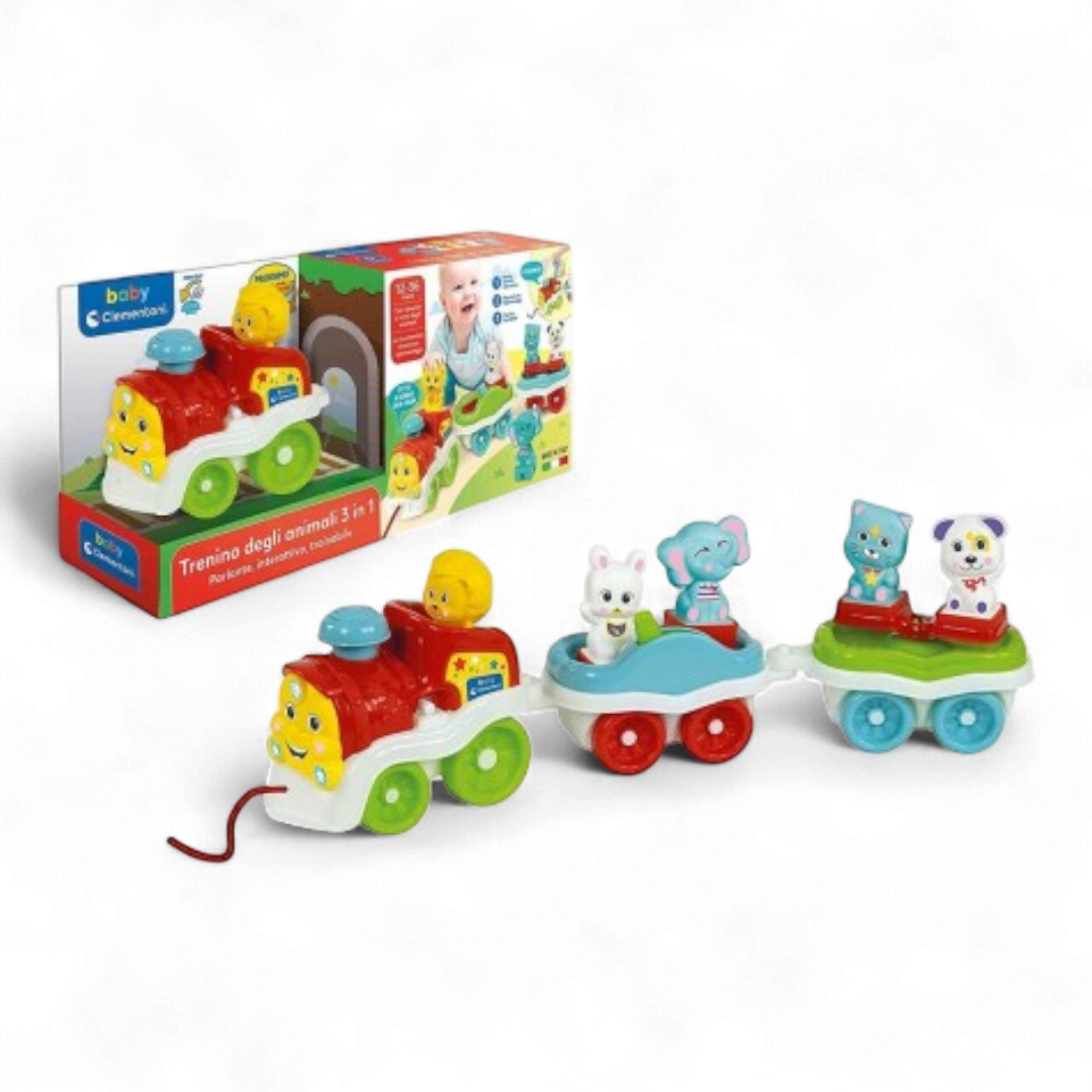 Trenino degli animali 3 in 1